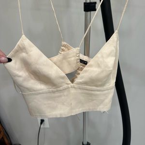 Zara Tie Back Crop Top